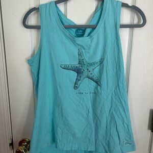 Life is good starfish tank top